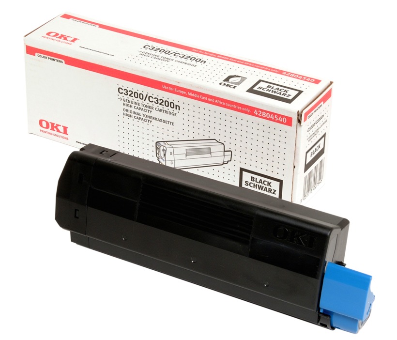 Compatible 42804540 OKI toner Black  for C3200